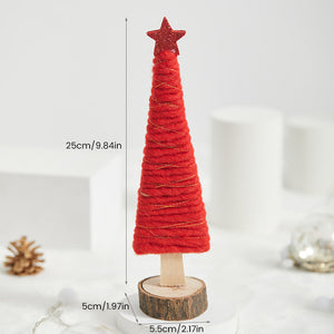 Weihnachten Holz Filz Rentier Elch Baumschmuck