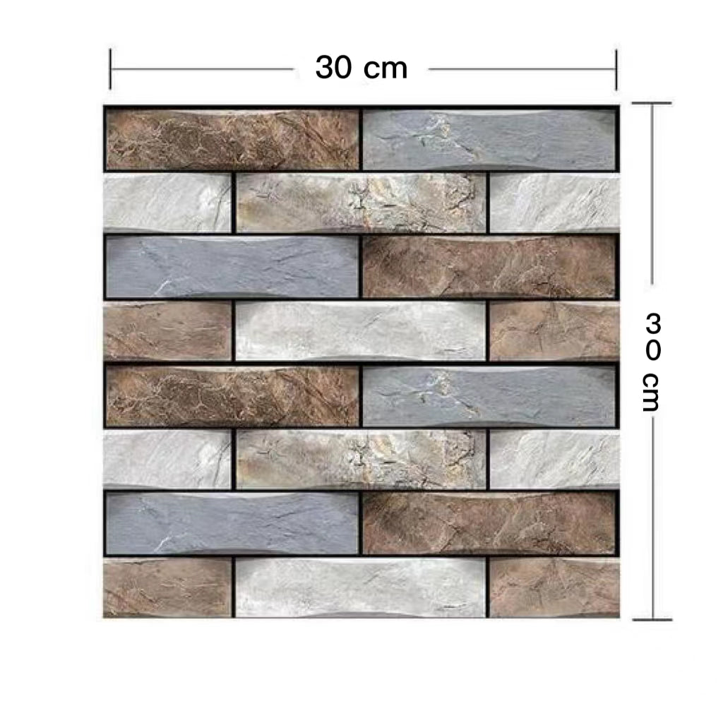 3D Wandaufkleber-Set zum Abziehen und Aufkleben