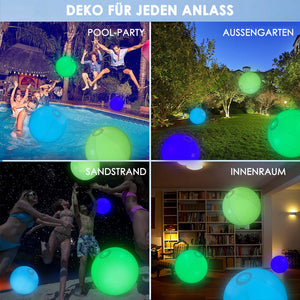 16 Farben leuchtendes Wasserball-LED-Licht