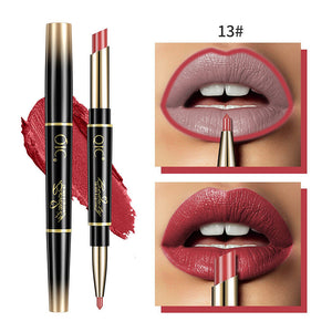 🔥🔥2-in-1 Doppelseitiger Lippenstift und Lipliner