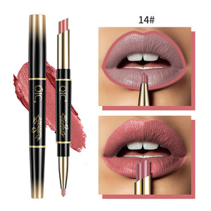 🔥🔥2-in-1 Doppelseitiger Lippenstift und Lipliner