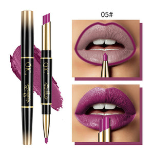 🔥🔥2-in-1 Doppelseitiger Lippenstift und Lipliner