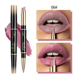 🔥🔥2-in-1 Doppelseitiger Lippenstift und Lipliner