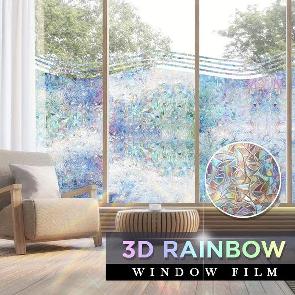 3D-Regenbogenfensterfilm