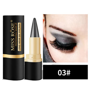 🔥Matter, wasserfester, dauerhafter, schwarzer Einkopf-Eyeliner