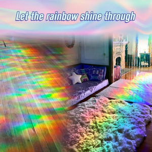 3D-Regenbogenfensterfilm