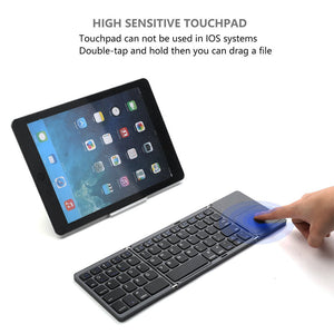 Klappbare Bluetooth-Tastatur