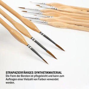 Weiches Strapazierfähiges Umrisspinsel-Set (11 PCs)