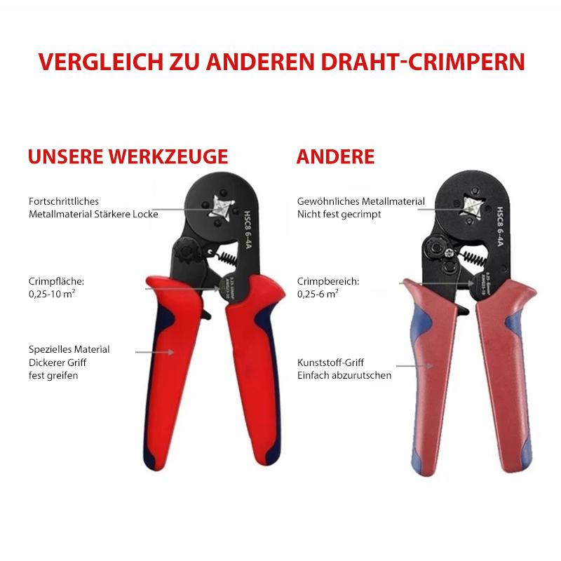 Hochwertiges Ferrule Crimpwerkzeug-Kit