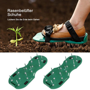 Rasenbelüfter Schuhe den Boden lösen, 1 Paar