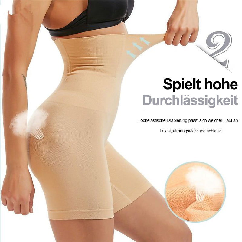 Bauchregulierende Hose mit hoher Taille