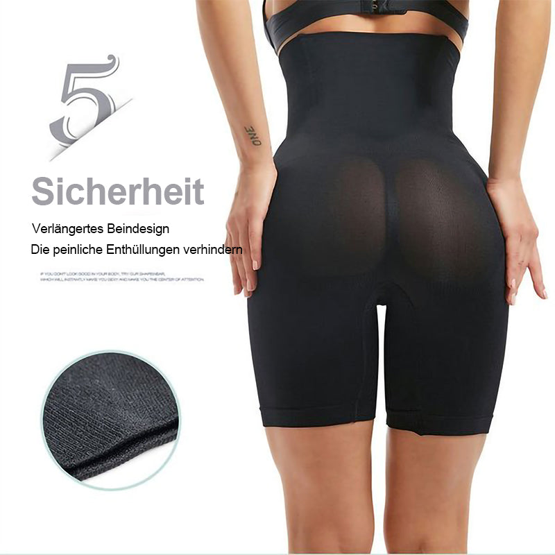 Bauchregulierende Hose mit hoher Taille