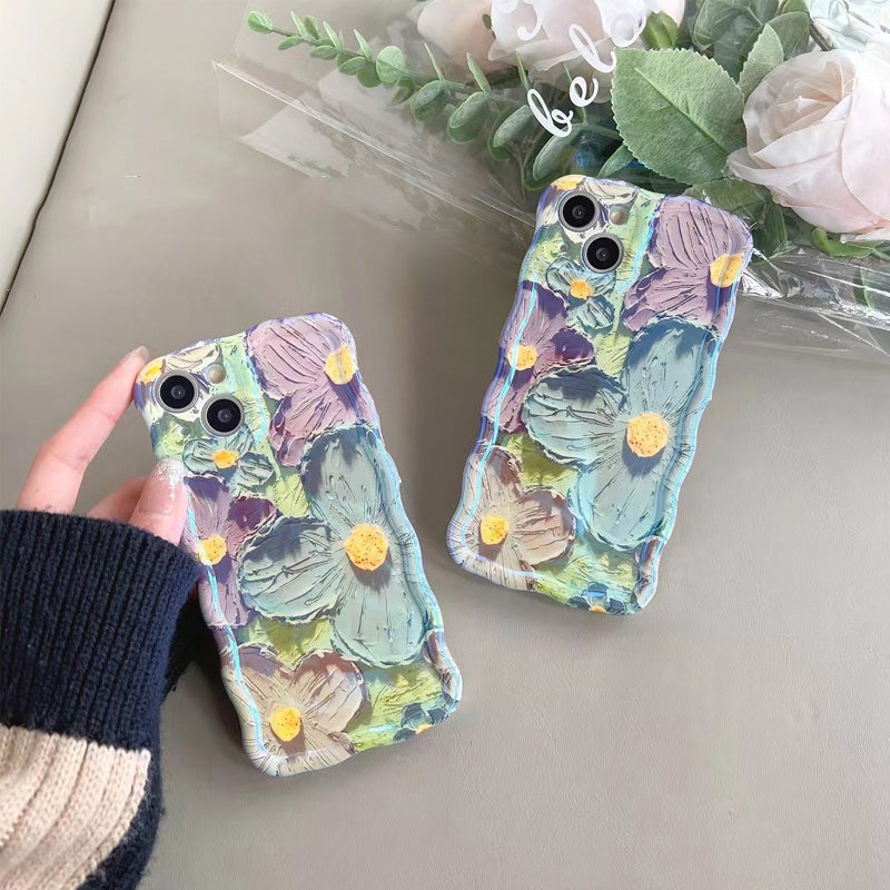 💐Buntes Ölgemälde exquisite Handyhülle für iPhone