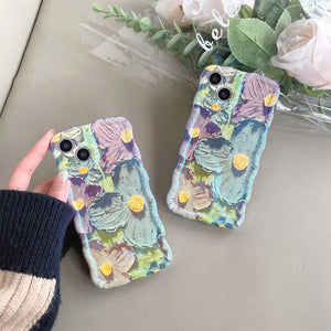 💐Buntes Ölgemälde exquisite Handyhülle für iPhone