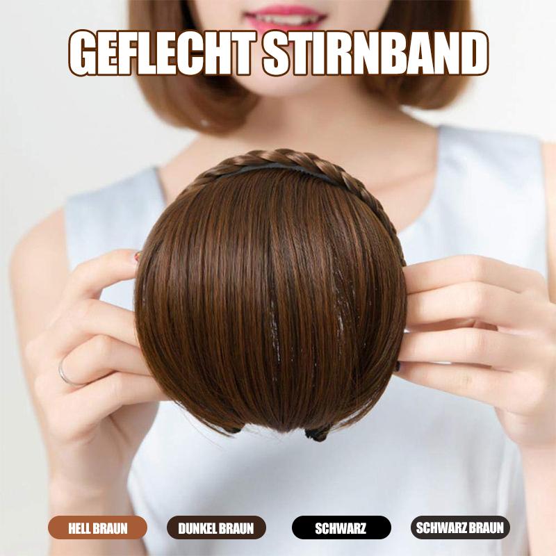 Geflochtenes Haarband Perücke