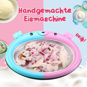 DIY Eismaschine Eis Pfanne