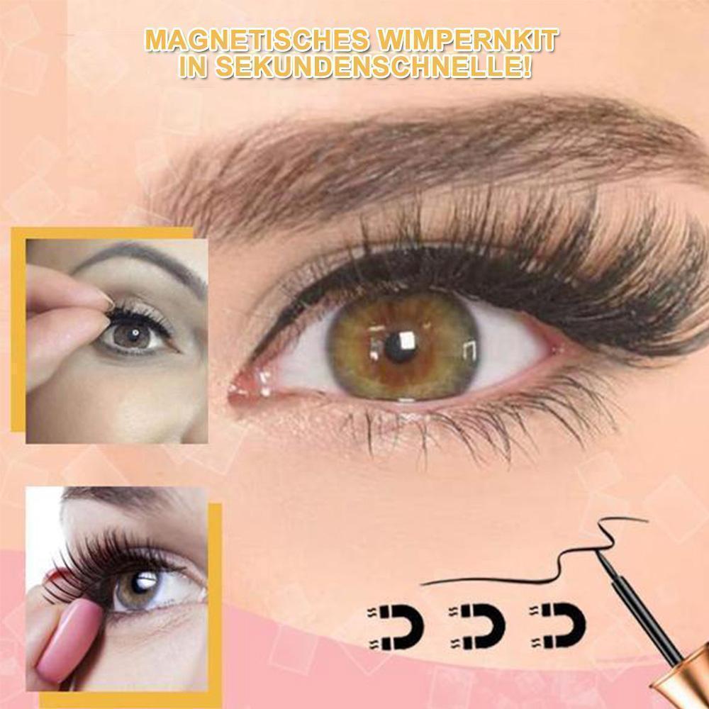 Magnetischer Eyeliner und Wimpern