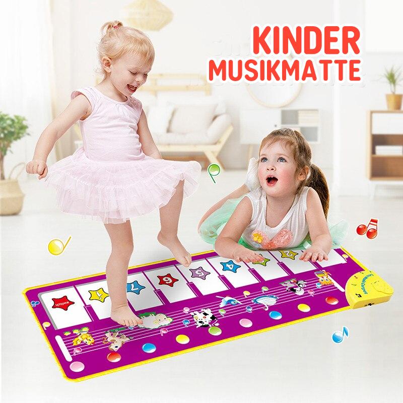 Kinder Klavier Musik Teppich