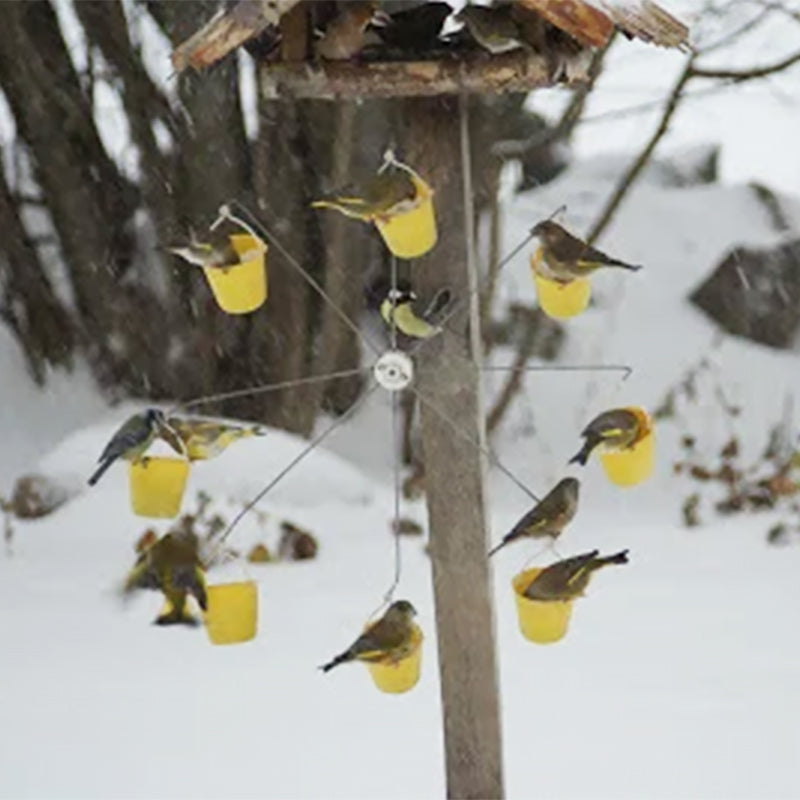 Vogelhäuschen mit Riesenrad