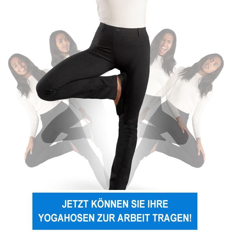 Enge Yogahosen mit hoher Elastizität