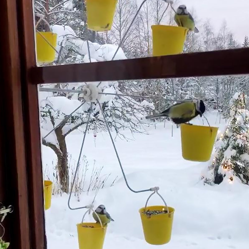 Vogelhäuschen mit Riesenrad