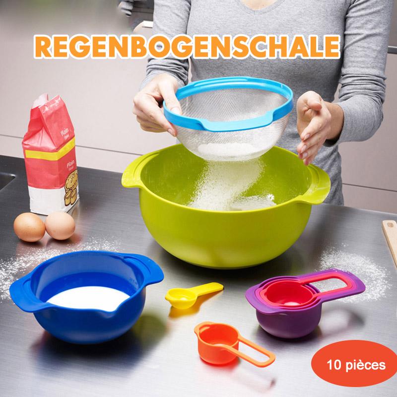 Küche Regenbogen Schalen Set