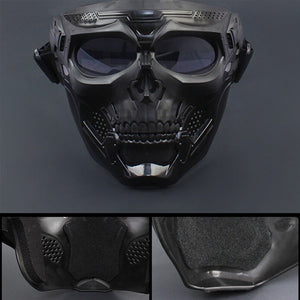 🤩Radfahren Harley Goggles Totenkopfmaske