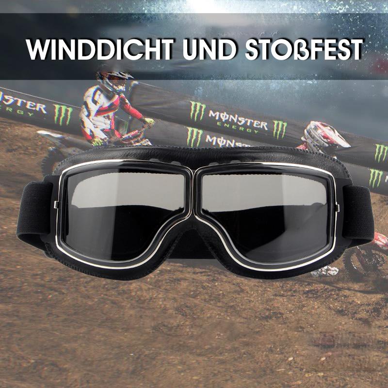 Vintage Winddichte Motorradbrille