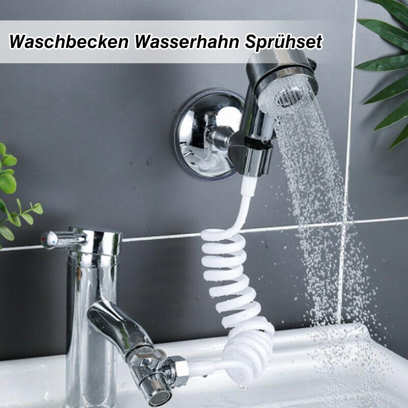 Waschbecken Wasserhahn Sprühset