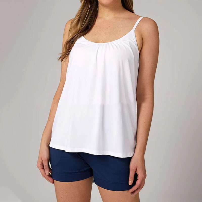 💃Locker sitzendes Tank-Top mit integriertem BH