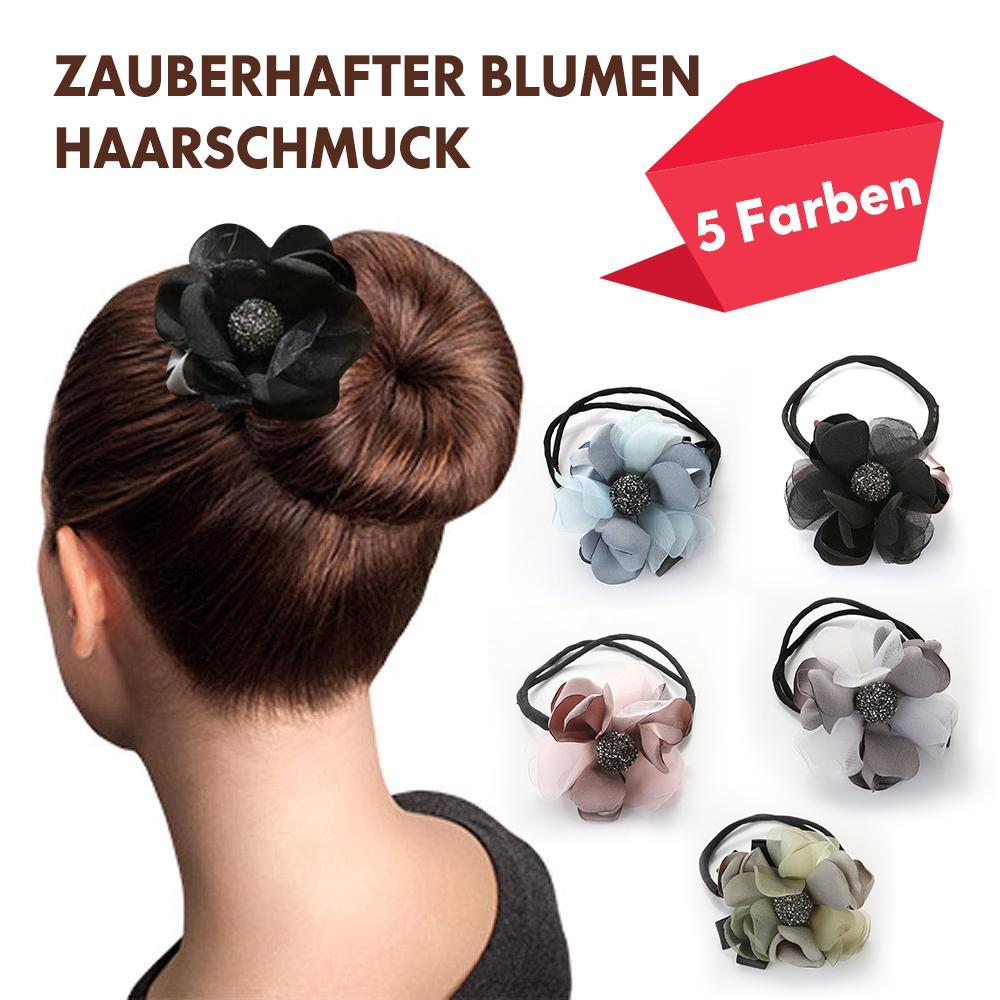 Zauberhafter Blumen Haarschmuck