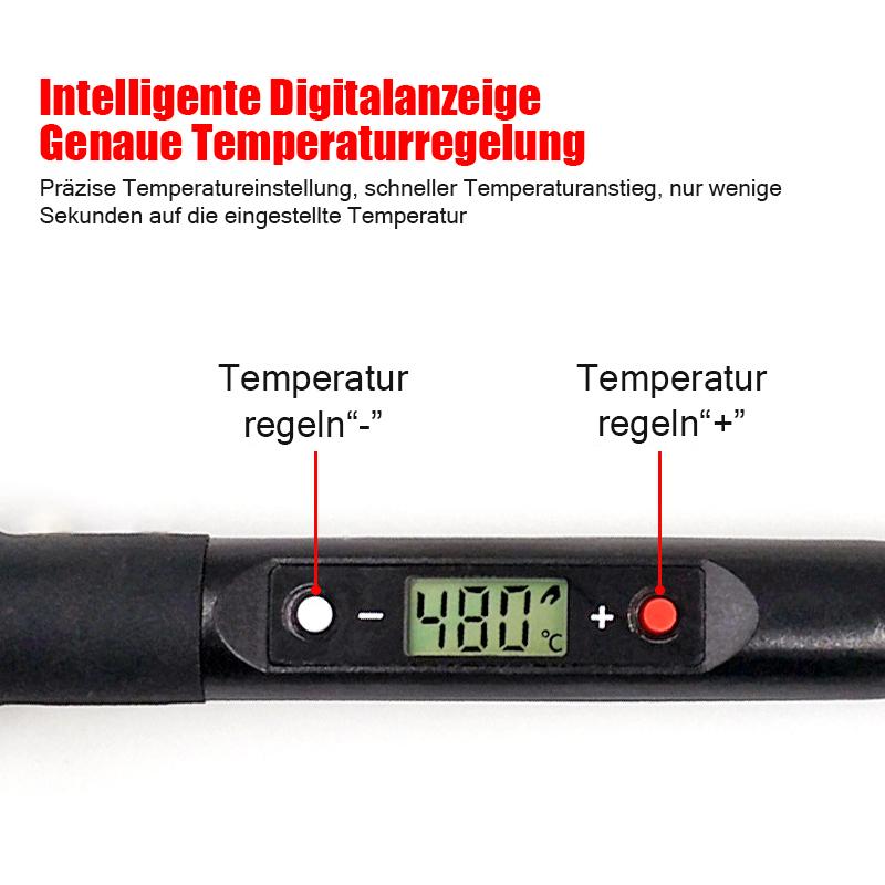 800W Digitalanzeigethermostat elektrisches Bügeleisen