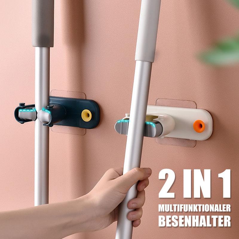 2 In 1 Multifunktionaler Besenhalter