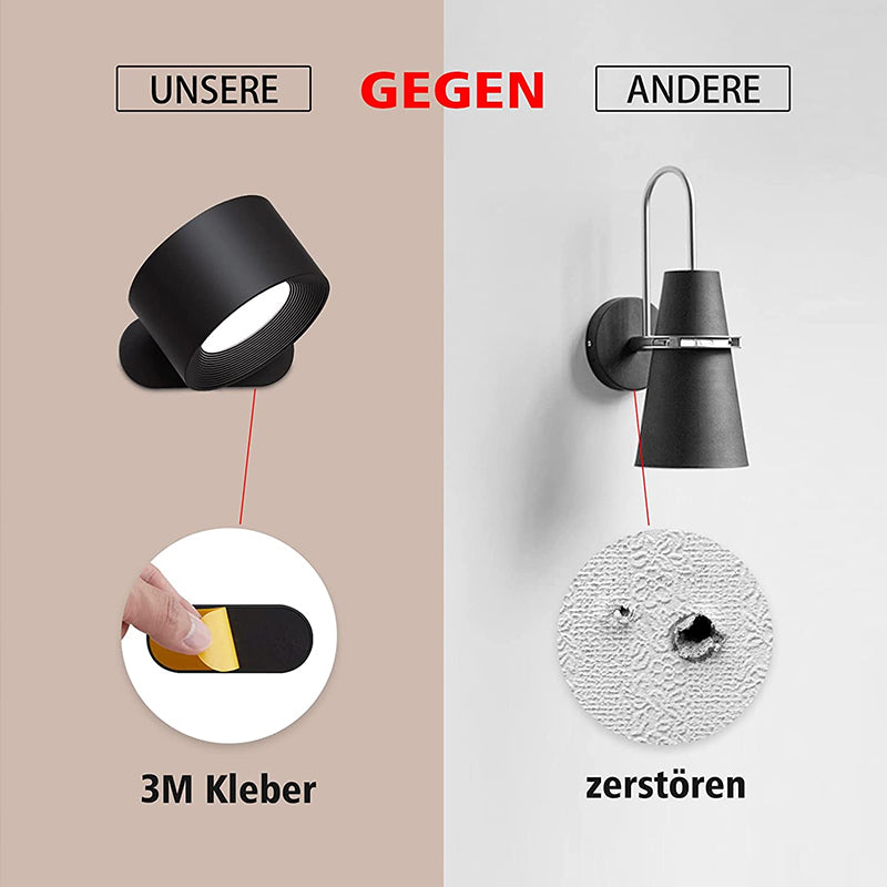 Wiederaufladbare Nachttischlampe