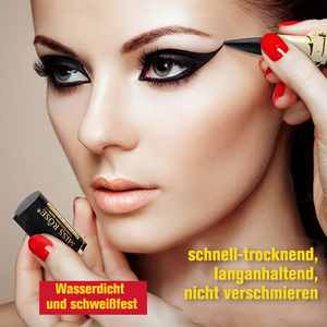 🔥Matter, wasserfester, dauerhafter, schwarzer Einkopf-Eyeliner