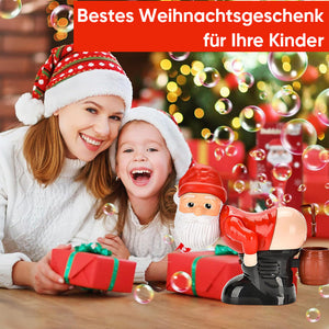 Lustige Weihnachtsmann-Blasenblasmaschine