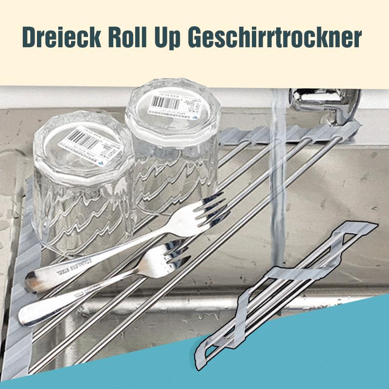 Dreieck Roll Up Geschirrtrockner