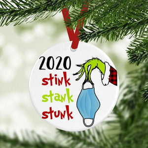 Stink Stank Stunk Weihnachtsbaumschmuck Thema Quarantäne Weihnachtsdekoration