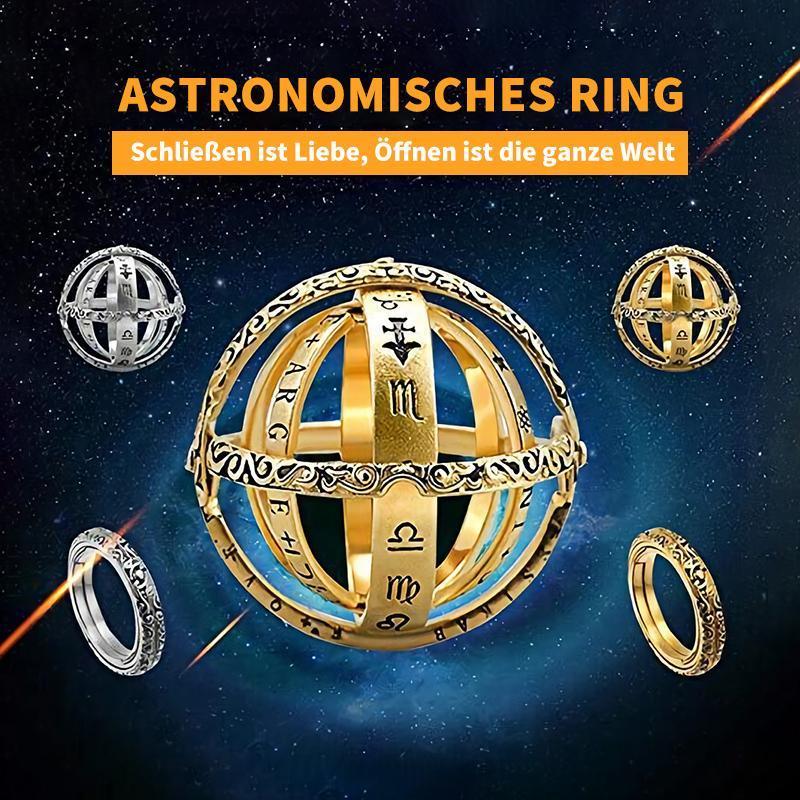 Astronomisches Ring - Schließen ist Liebe, Öffnen ist die ganze Welt