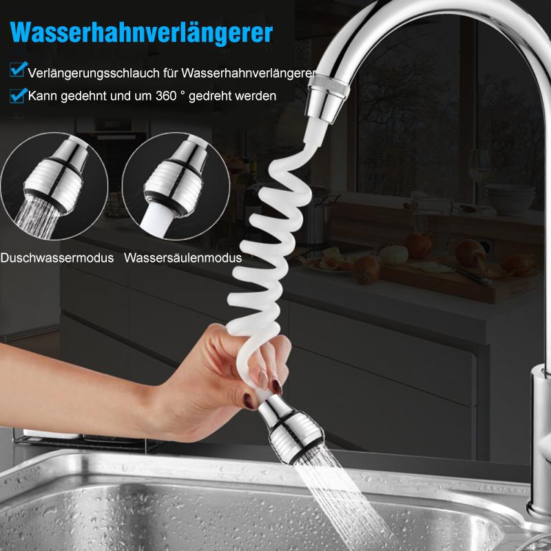 Wasserhahn einziehbarer wassersparender Extender