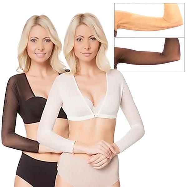 Damen Nahtlose Arm Shaper Mesh Shaping Unterwäsche