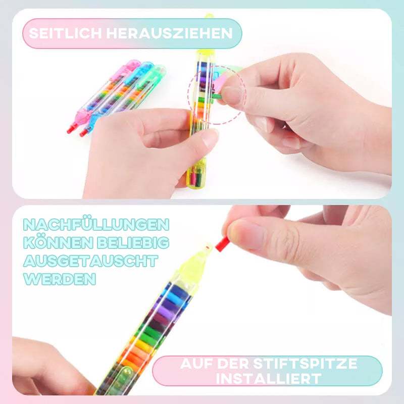 20 In 1 Multifunktionale Kreative Graffiti-Stifte（4 pcs）