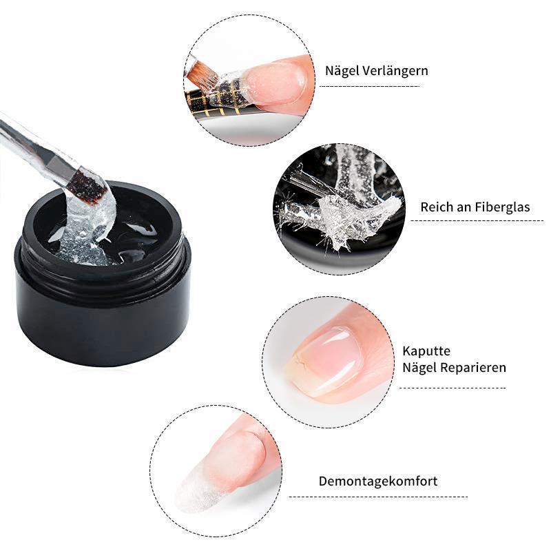 Gebrochenes Nagelreparaturgel