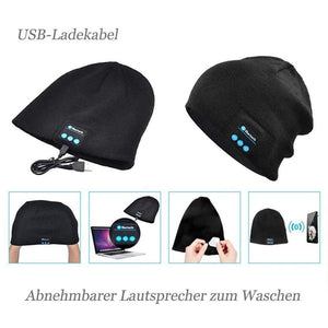 Warme Strickmütze mit 4.2 Bluetooth