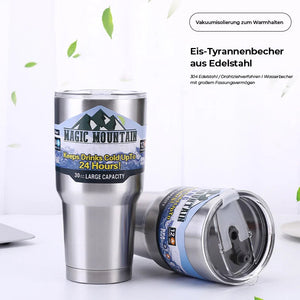 Auto-Thermosflasche aus 304 Edelstahl