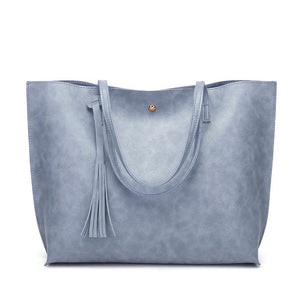 Modische Damen Tasche mit Quasten