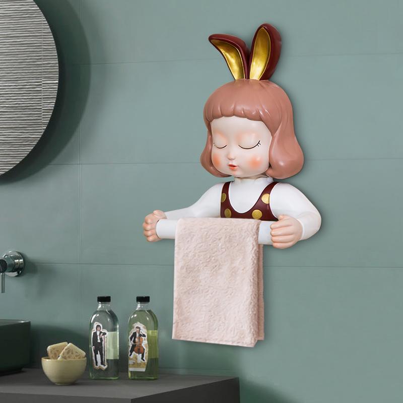 Süßer Hase Badezimmer Toilettenpapierhalter