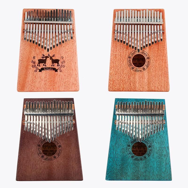 Kalimba Daumenklavier Thumb Piano, 17 Schlüssel