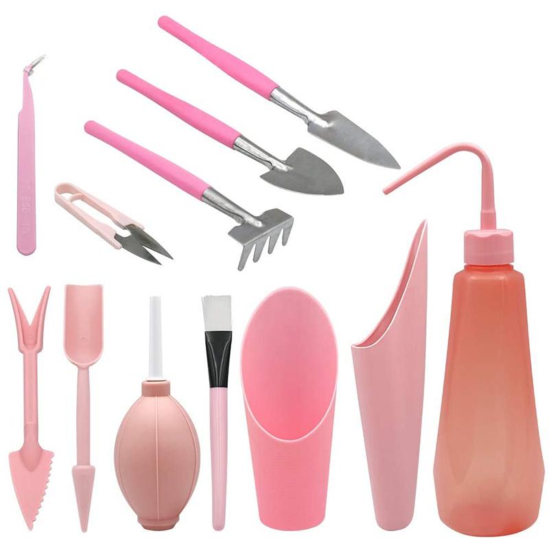 12 Stück Mini Garden Handwerkzeuge Set