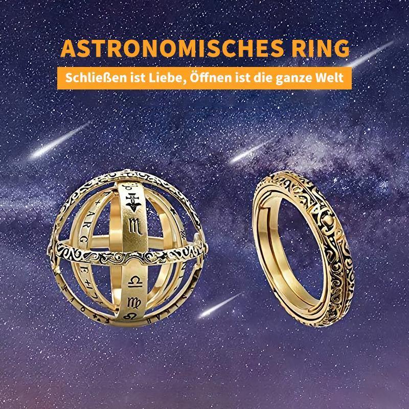 Astronomisches Ring - Schließen ist Liebe, Öffnen ist die ganze Welt